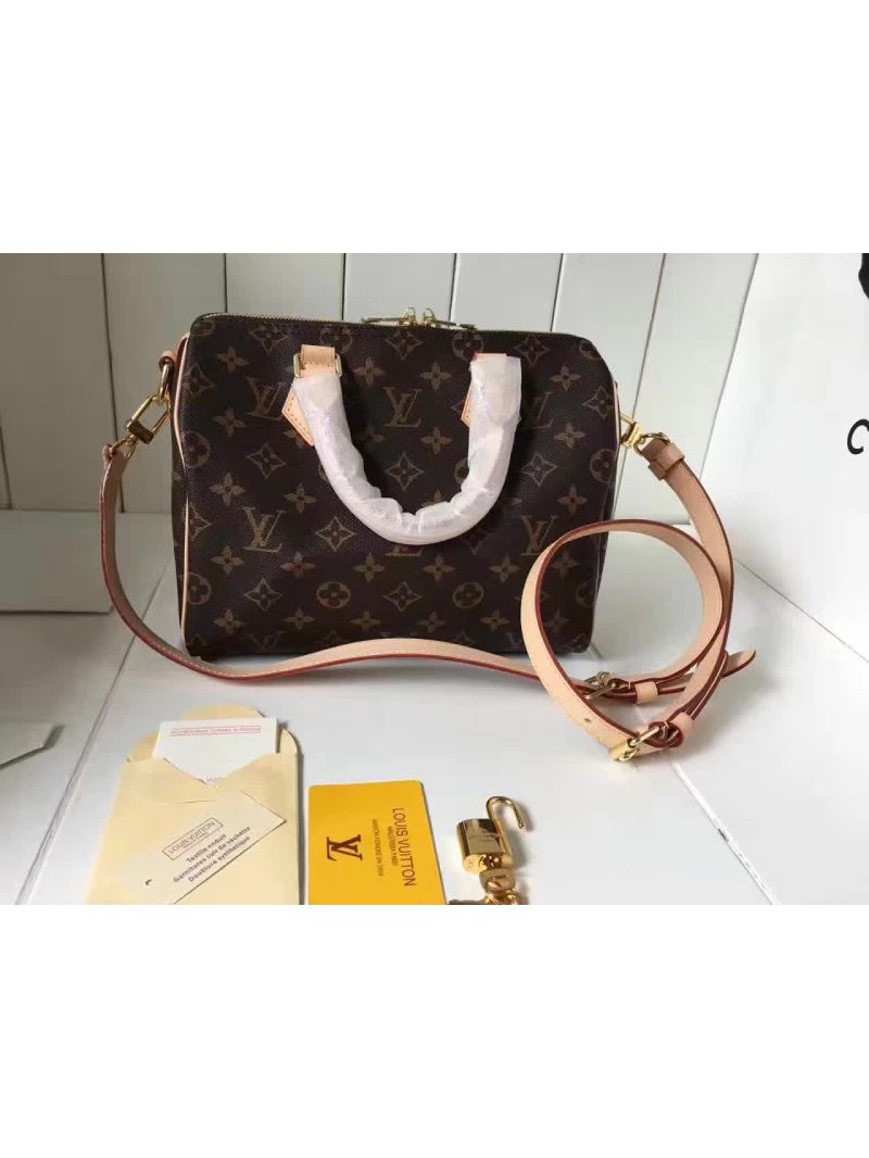 Louis Vuitton SPEEDY BANDOULIÈRE Monogram 25 30 35