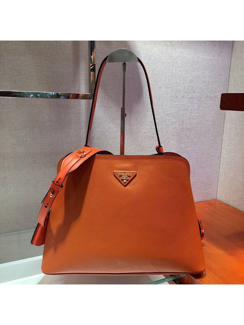 Prada Matinée Handbag 1BA249 Orange