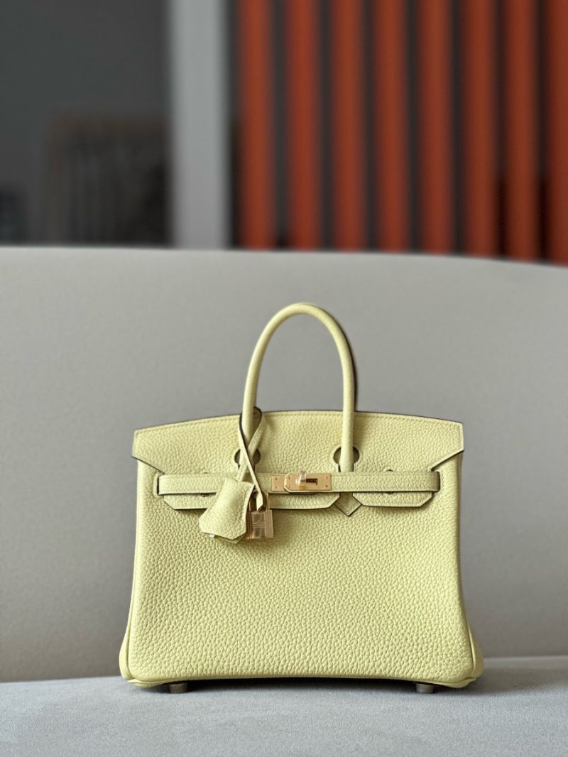 Hermes Birkin Jaune Poussin Togo Leather