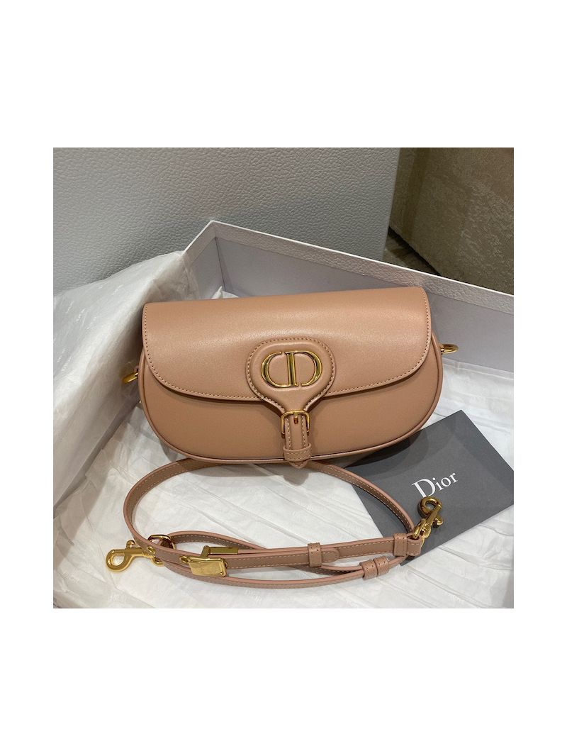 Dior Bobby East-West Bag Rose Des Vents Box Calfskin M9327