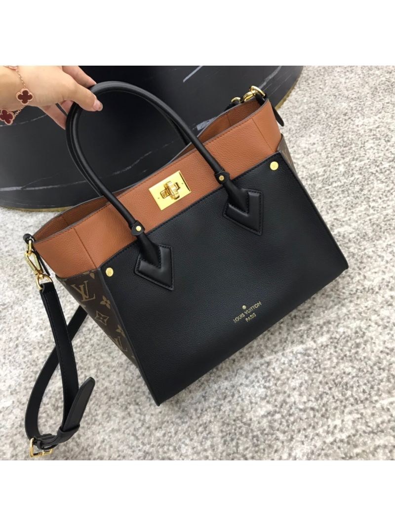 Louis Vuitton LV ON MY SIDE M53825 Black with Monogram Canvas Wings
