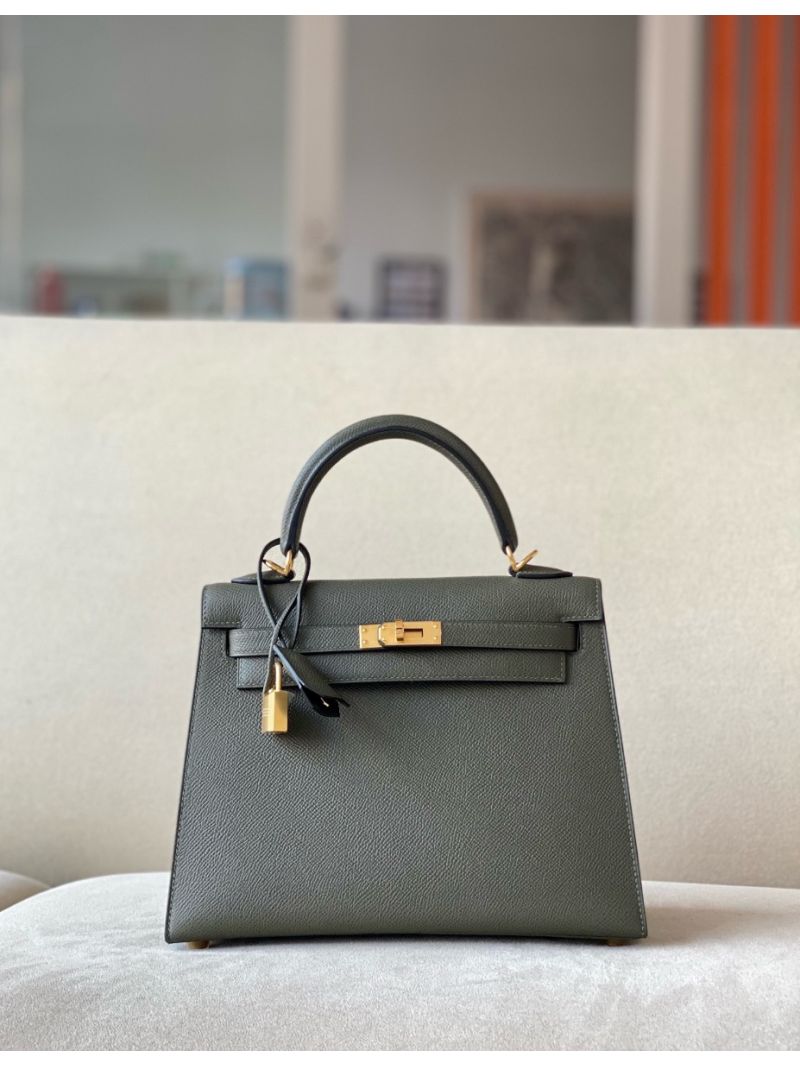 Hermes Kelly Epsom C6 Vert de Gris