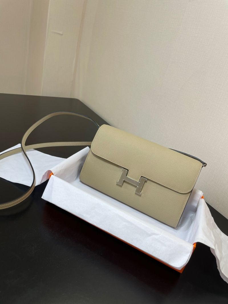 Hermes Constance Long To Go Wallet WOC in Epsom H080125 Trench