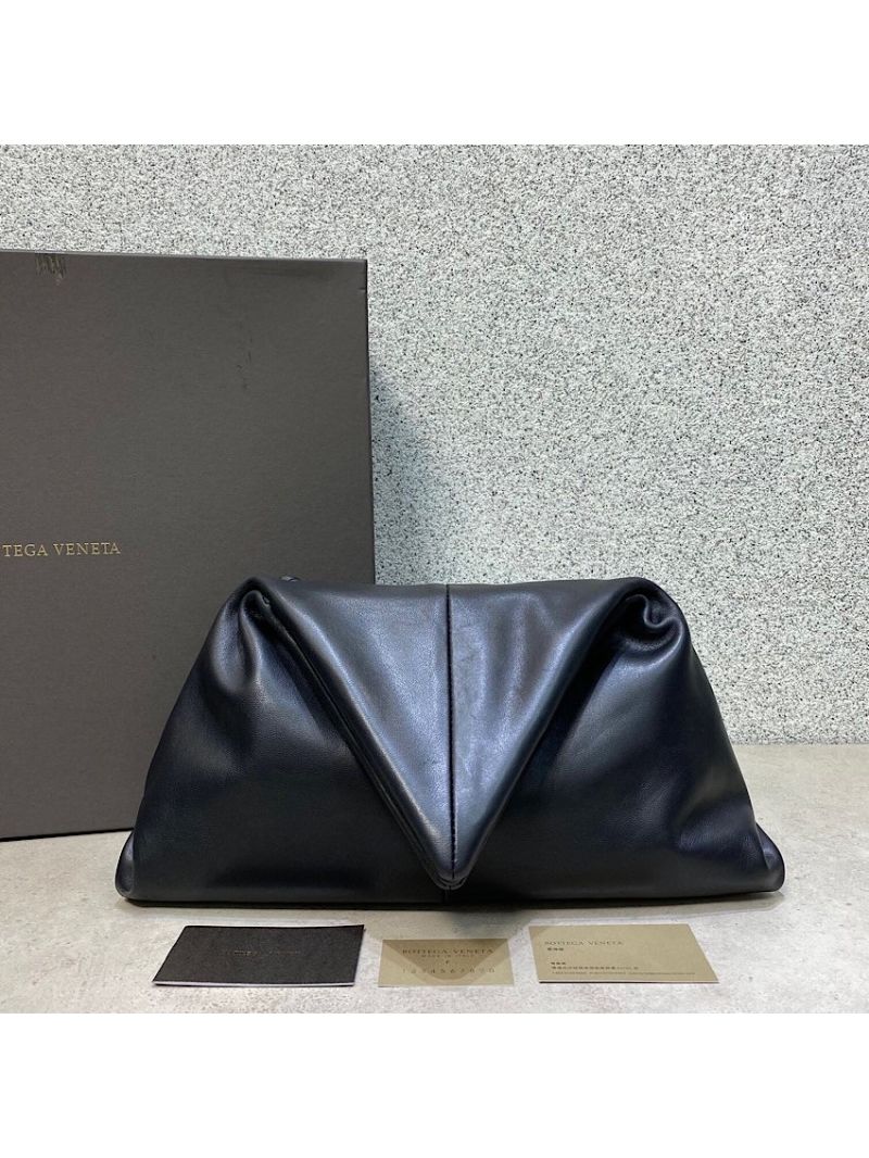 Bottega Veneta Angular Clutch Bag 622712 Black