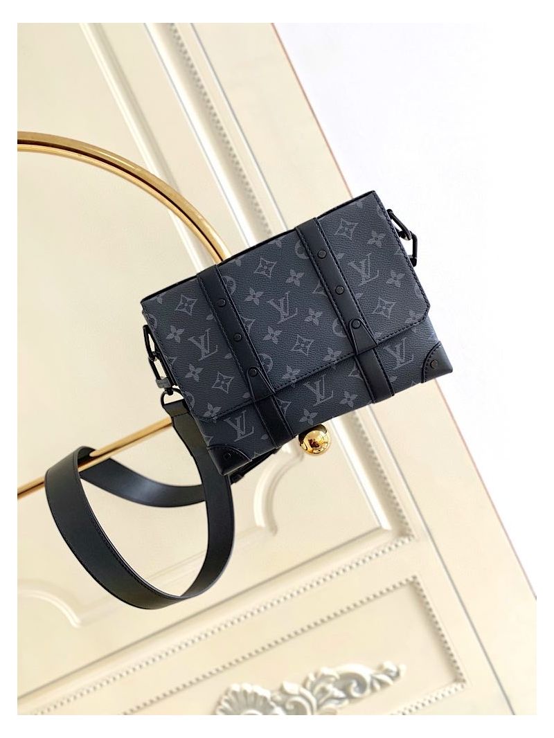 Louis Vuitton LV Trunk Messenger in Monogram Eclipse canvas M45727