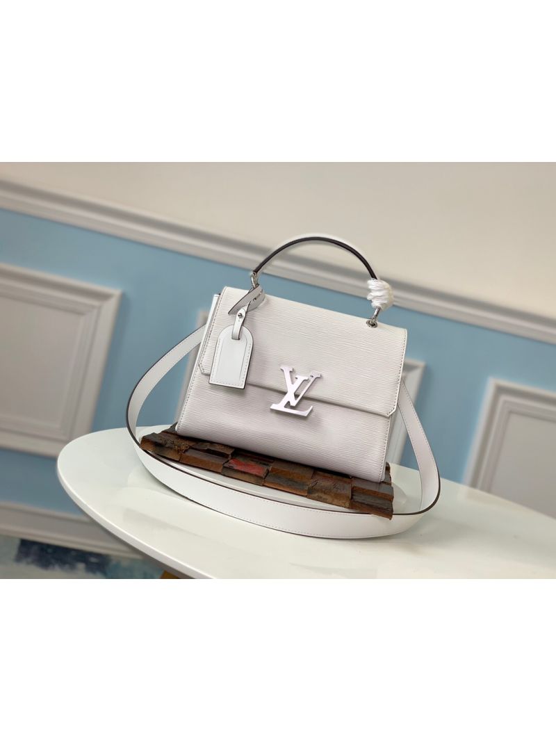 Louis Vuitton LV Grenelle PM/ MM M55306 White