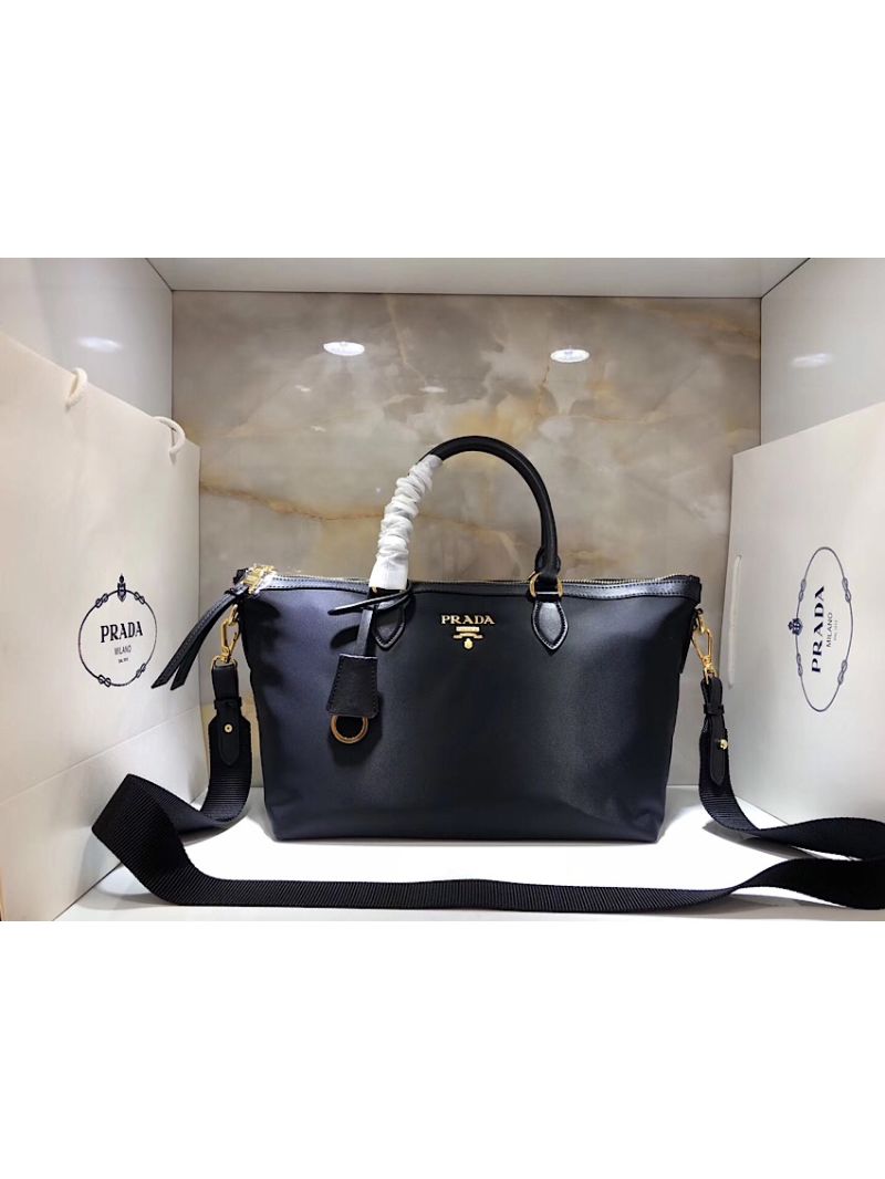 Prada Tessuto Nylon Satchel Bag 1ba104