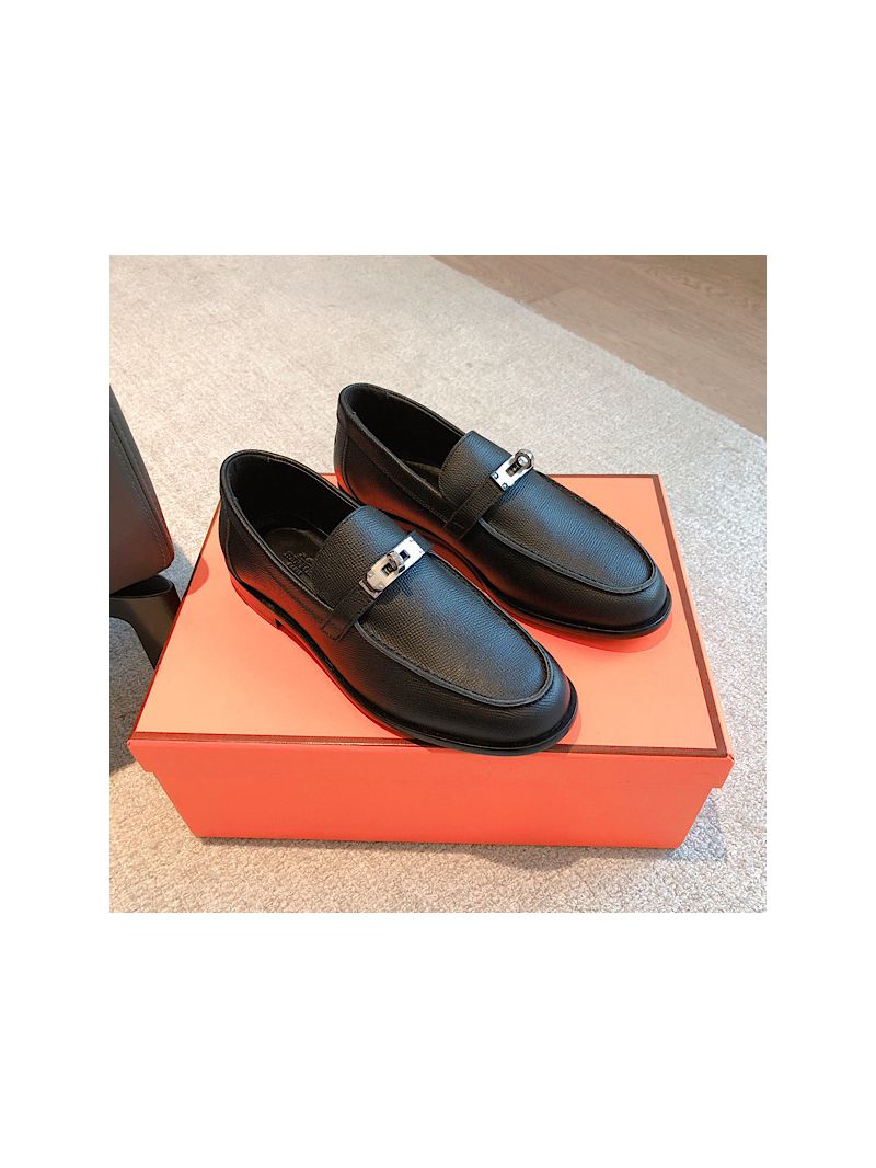 Hermes Destin Loafer Epsom Leather H231065Z Black