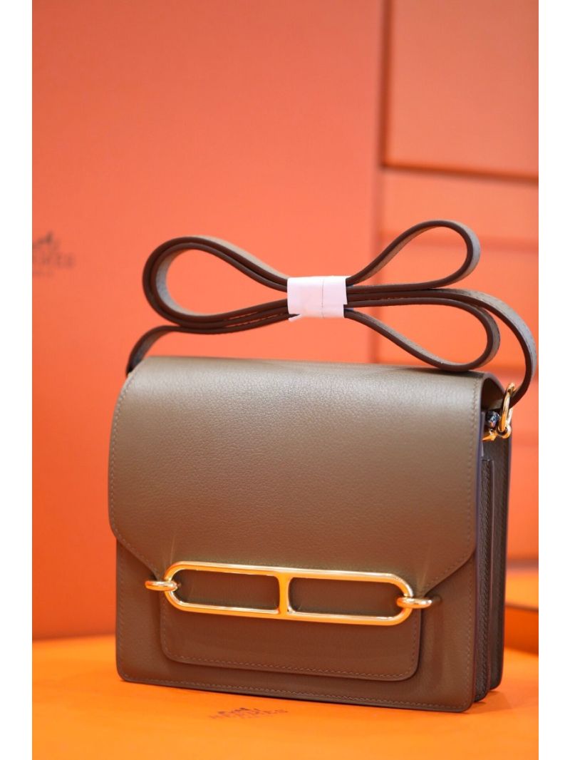 Hermès Roulis Evercolor Leather Shoulder Bag Etude