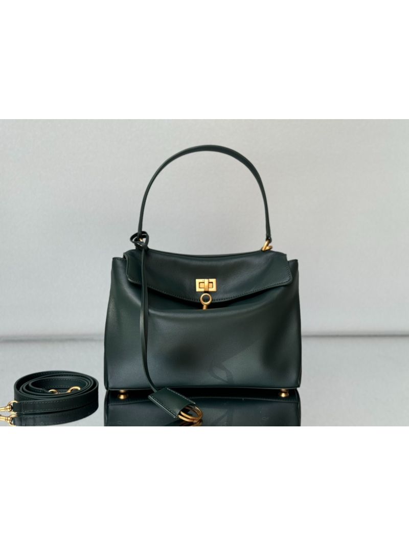 Balenciaga Women's Rodeo Small Handbag in Pine Green 7897792