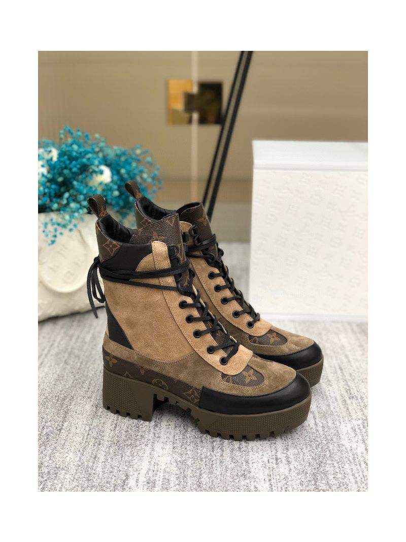 Louis Vuitton LV Laureate Platform Desert Boot 1A4XXZ M02