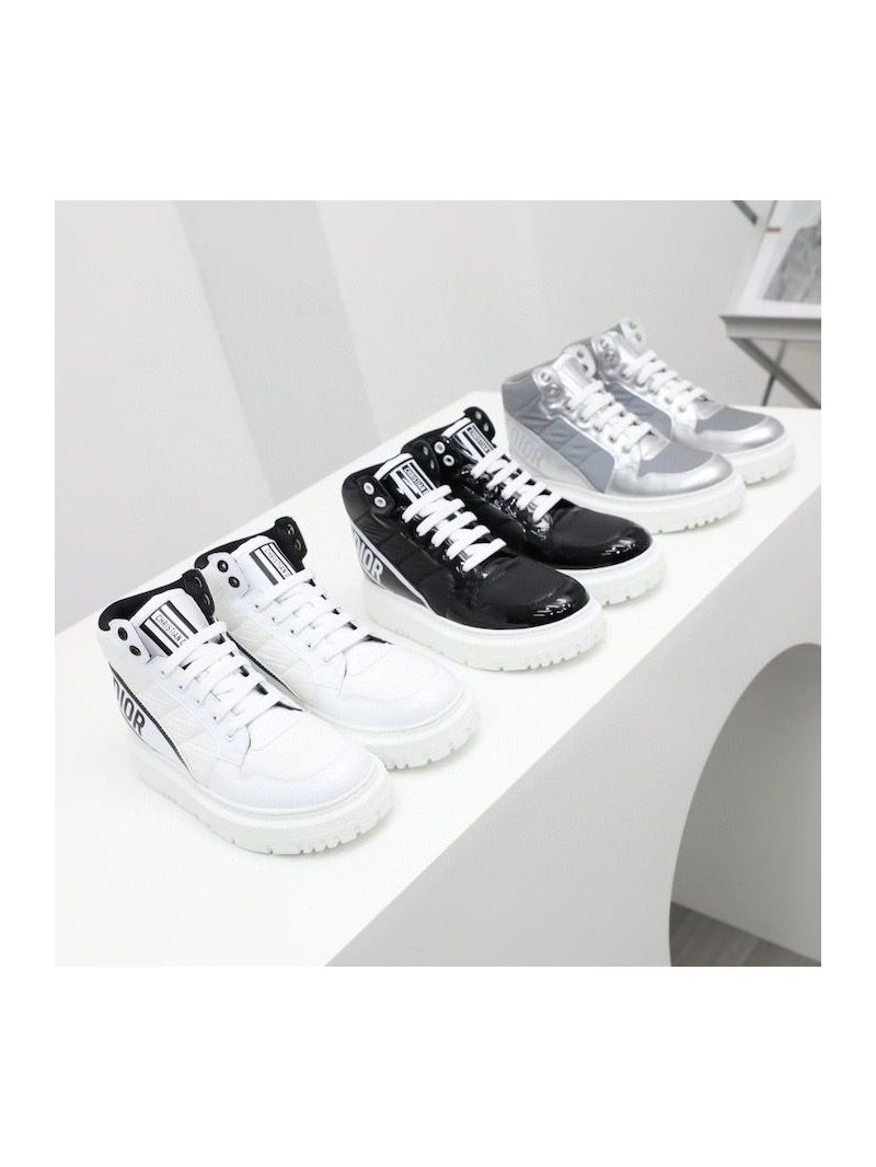 Dior D-Player Sneaker Black Quilted Nylon KCK315N