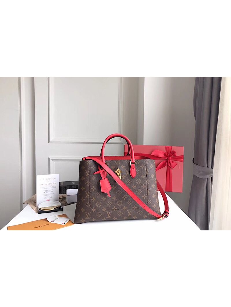 Louis Vuitton LV Flower Tote M43550 Coquelicot