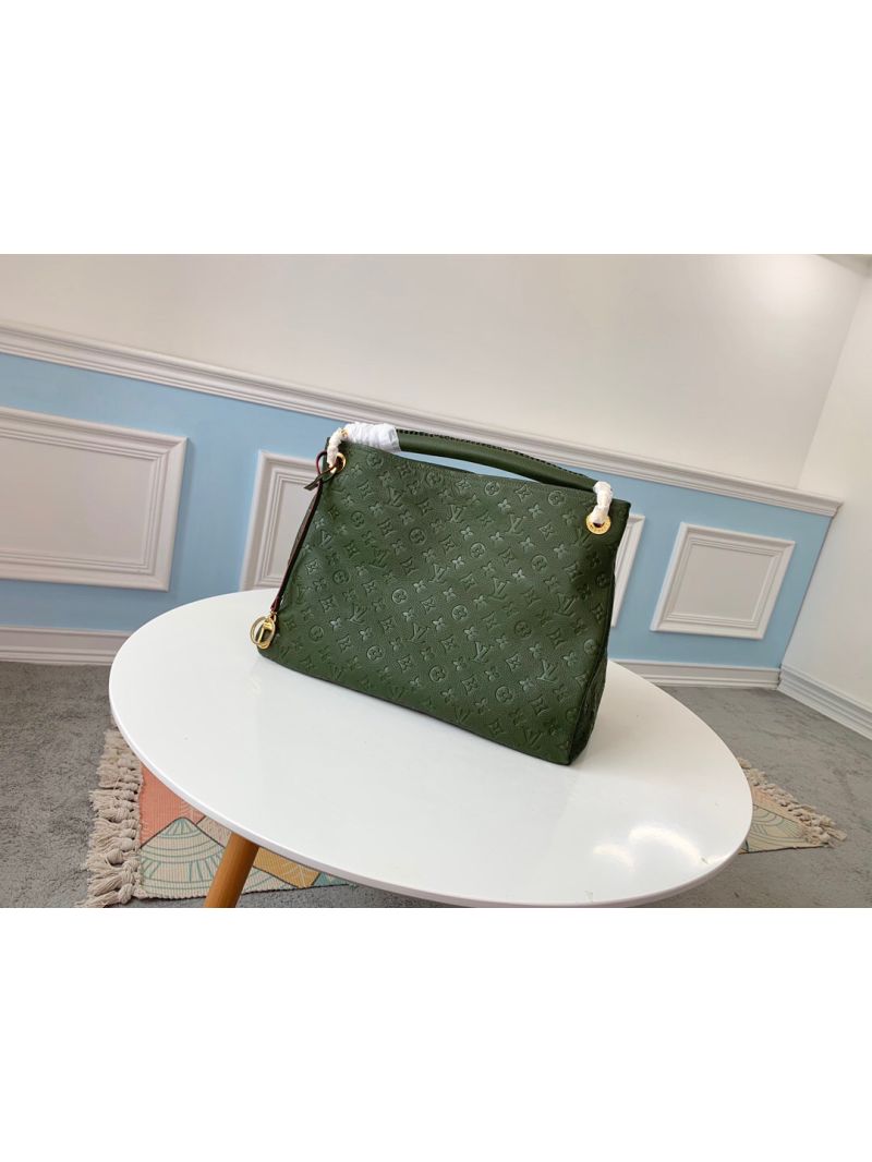 Louis Vuitton LV Artsy MM Monogram Empreinte M44456 Green