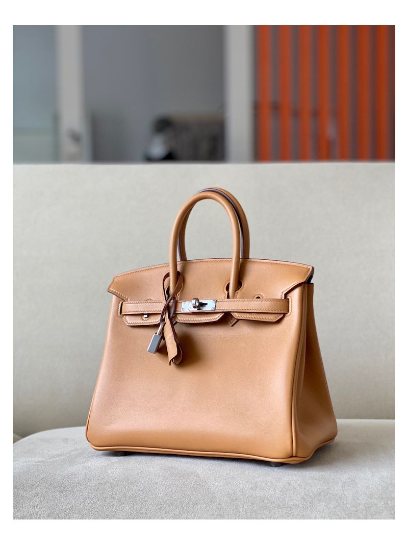 Hermes Birkin Bag in Swift Leather OM Chai