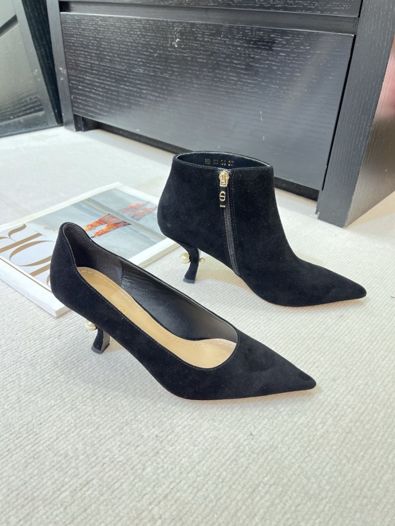 Dior Tribales Pump Black Suede Goatskin KCV215V