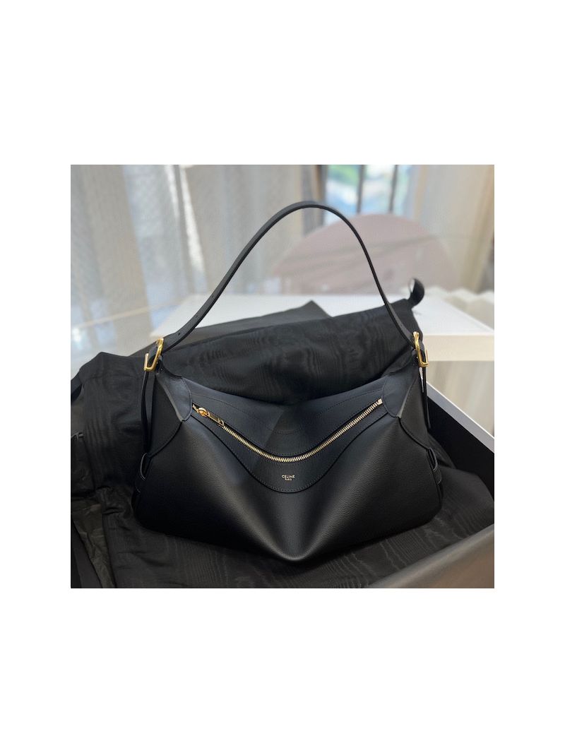Celine Medium Romy In Supple Calfskin 197443 Black