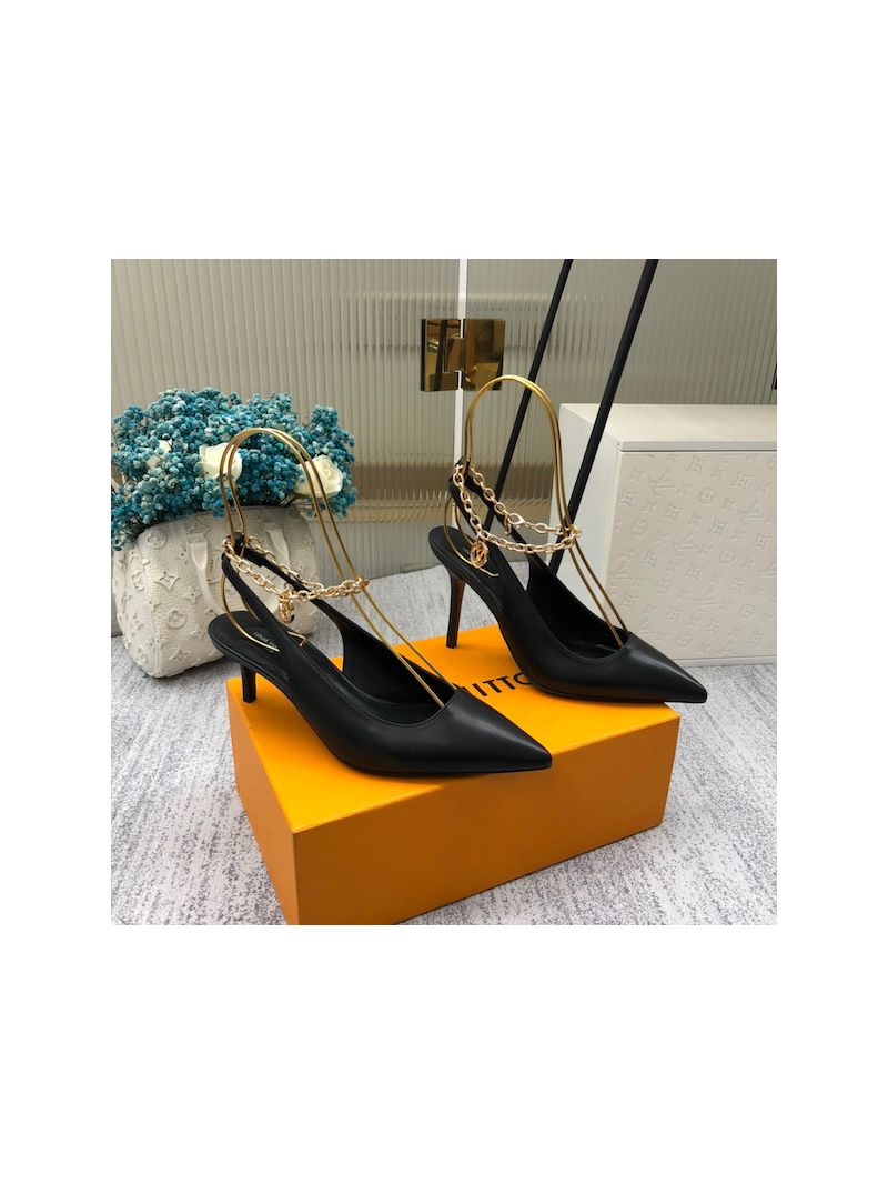 Louis Vuitton LV Mansion SL.Back Pump 1A964I