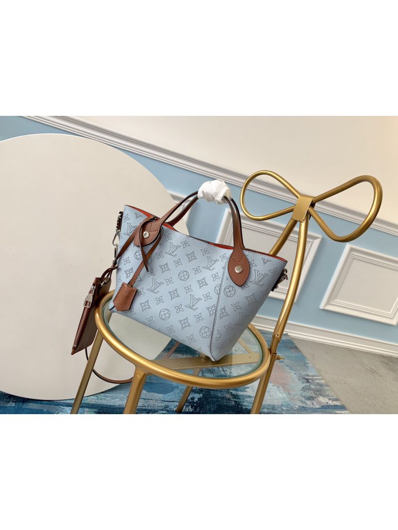 Louis Vuitton LV Hina PM in Bleu mahina leather M54353