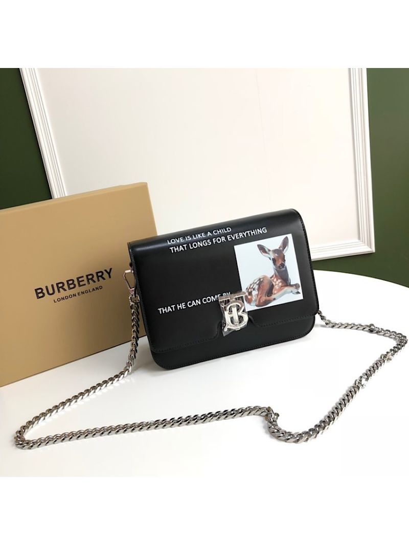 Burberry TB Montage Print Leather Bag 80103351 