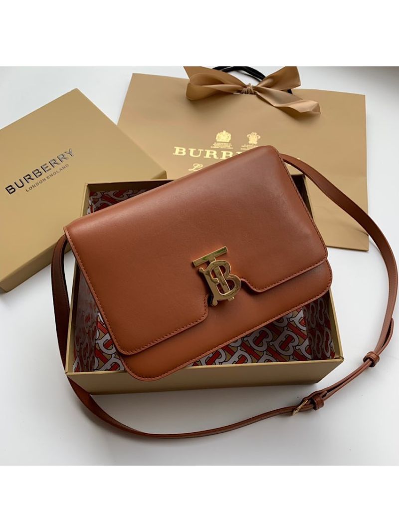 Burberry TB Leather Bag 80103351 Tan