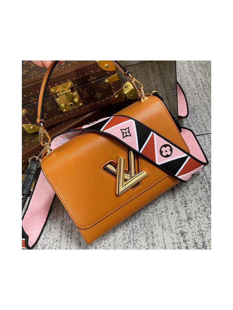Louis Vuitton LV Twist MM M59027 Gold