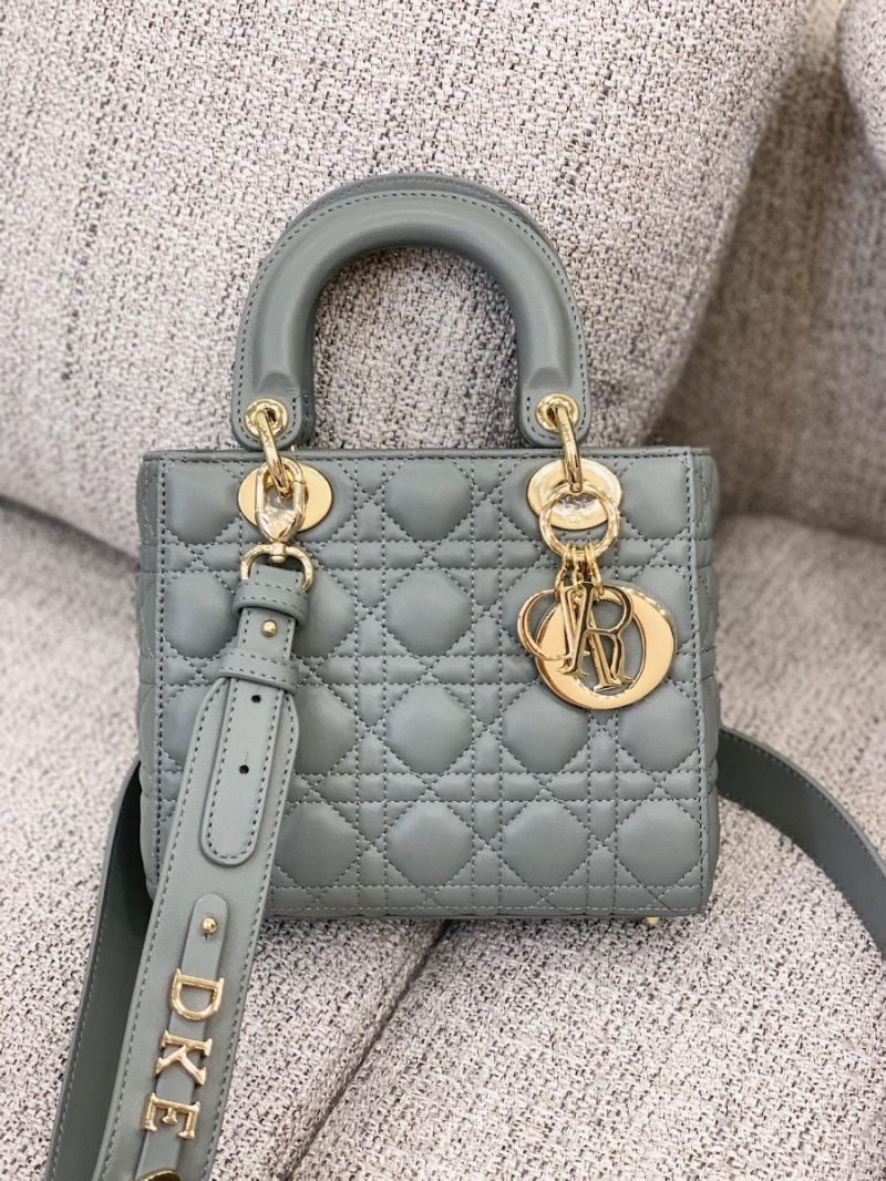 Dior My ABCdior Lady Dior Bag M0538 Stone Grey