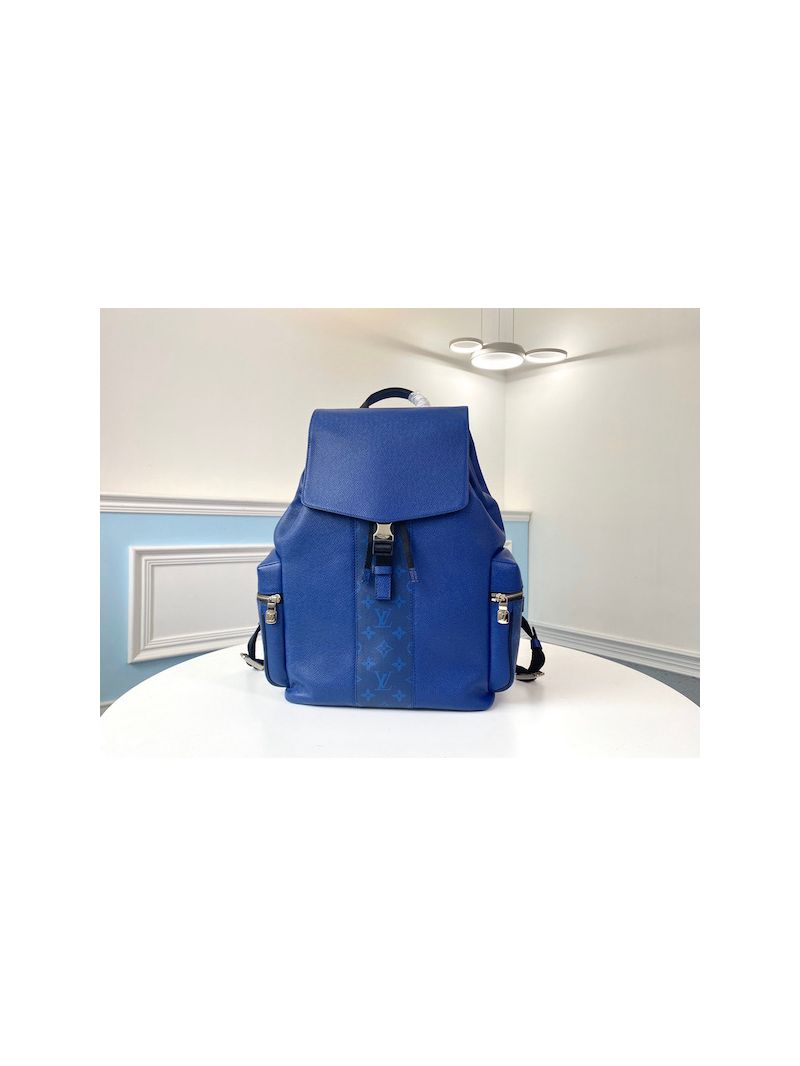 Louis Vuitton LV Taigarama Outdoor Backpack M30419 Cobalt Blue