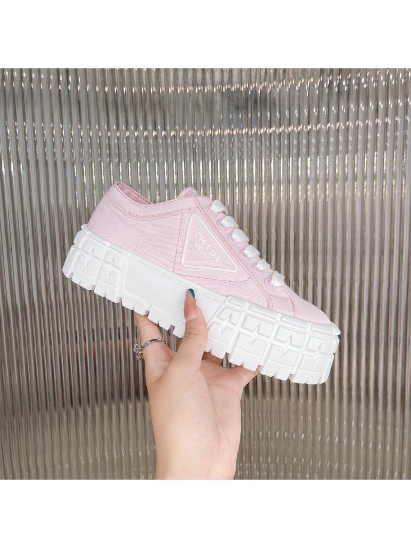 Prada Nylon Gabardine Sneakers 1E260M Pink