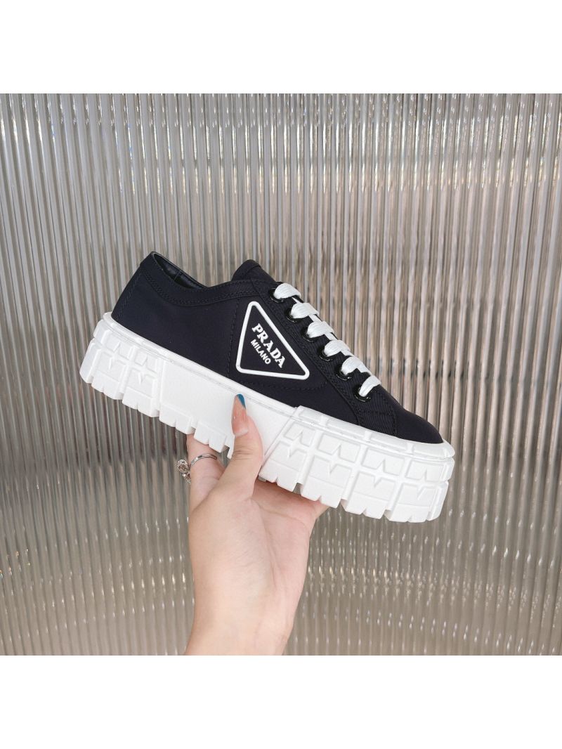 Prada Nylon Gabardine Sneakers 1E260M Black
