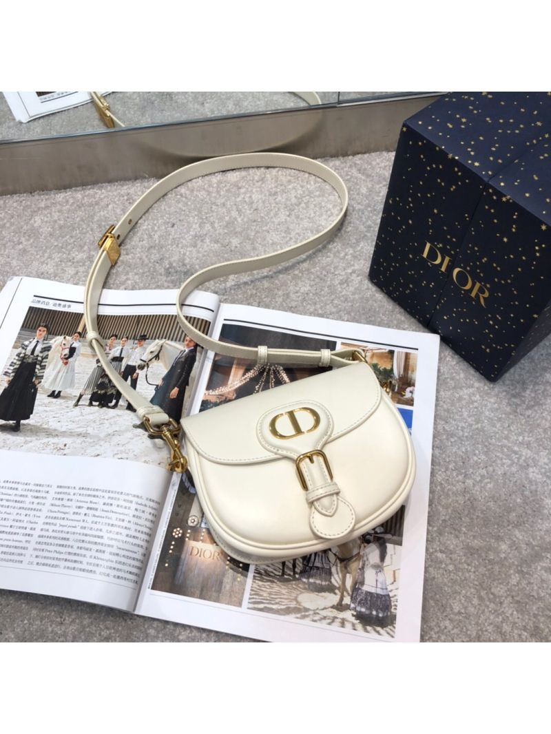 Dior Bobby Bag in Latte Box Calfskin M9319U 