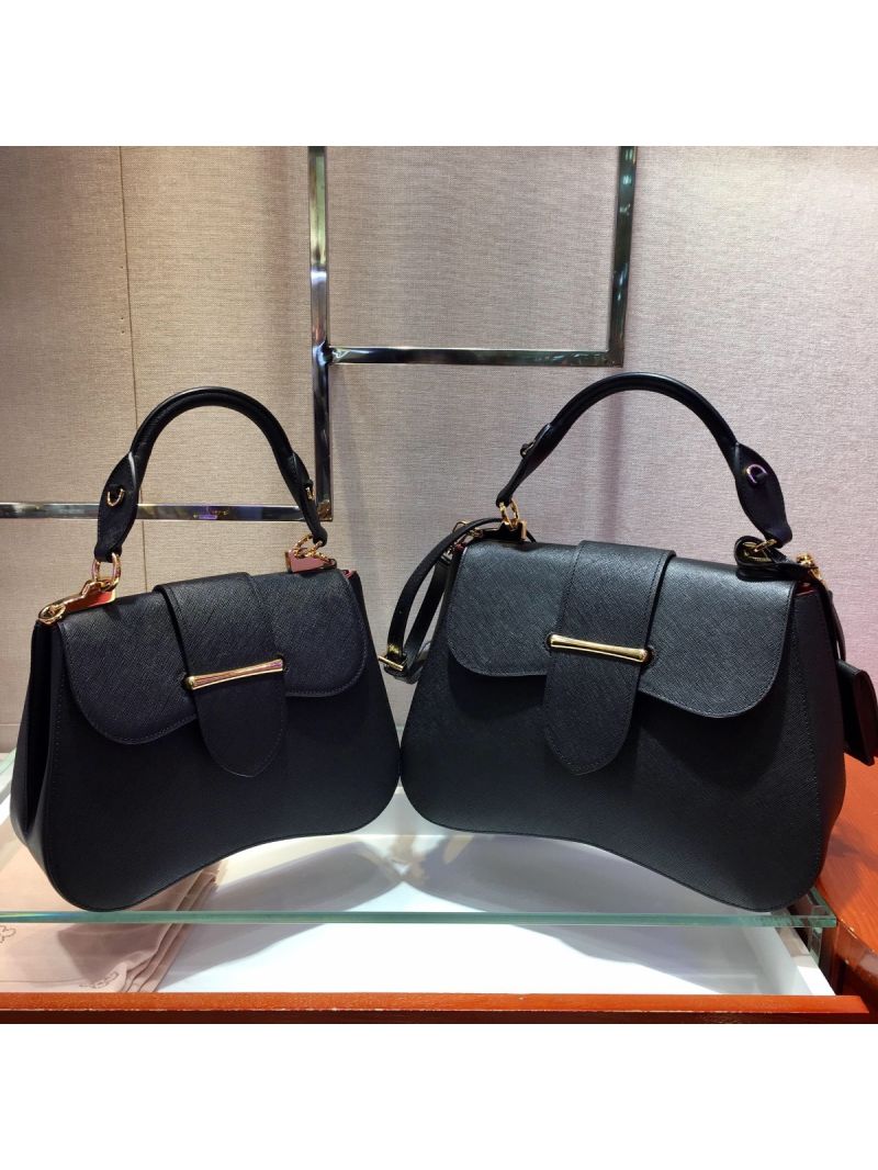 Prada Large Sidonie Bag 1BN002 Black