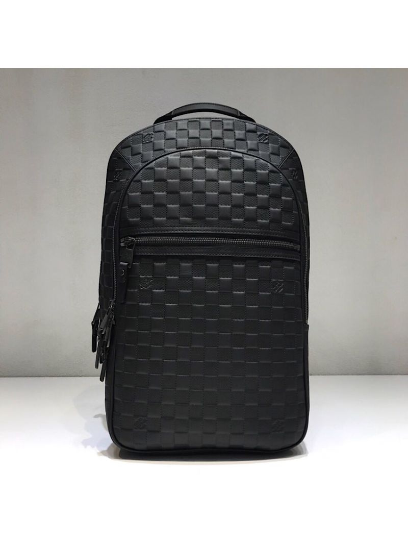 Louis Vuitton LV Michael Backpack Cuir Damier Infini N58024