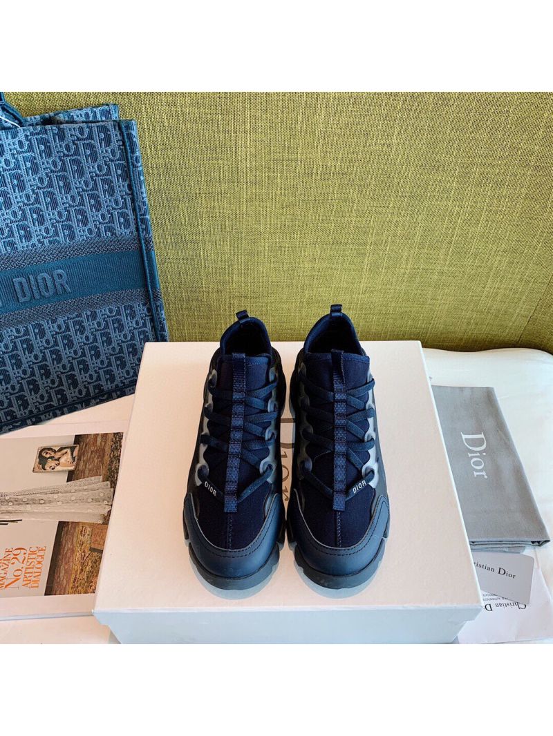 Dior D-Connect Sneaker Technical Fabric Blue