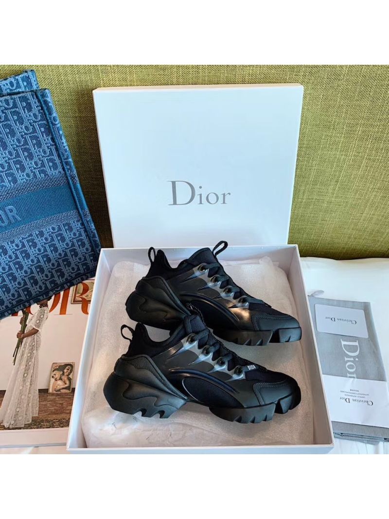 Dior D-Connect Sneaker Technical Fabric Black