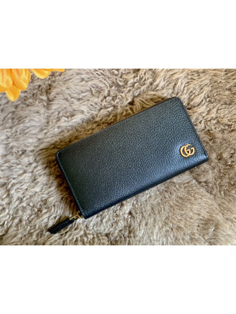 Gucci GG Marmont Leather Zip Around Wallet 428736