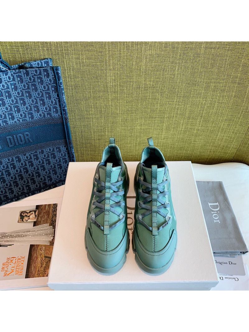 Dior D-Connect Sneaker Technical Fabric Blue Grey