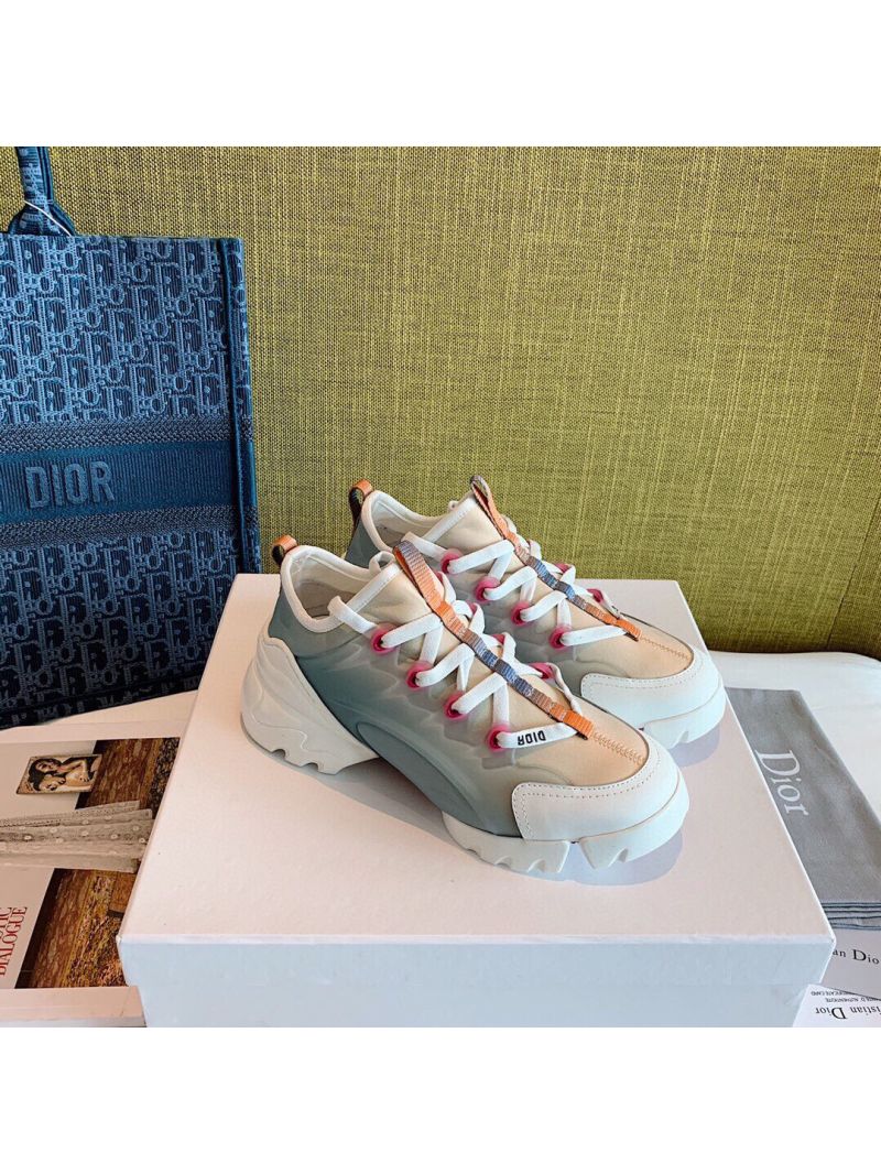Dior D-Connect Sneaker Technical Fabric Dioraura Multicolor Gradient 