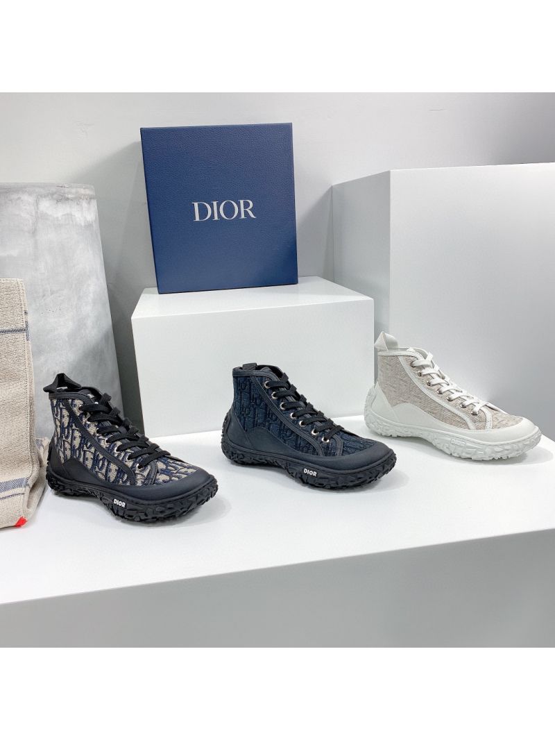Dior B28 Men/Women High-Top Sneaker Black Dior Oblique Jacquard and Rubber 3SH131