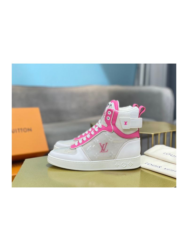 Louis Vuitton LV Boombox Sneaker Boot 1A95MO Fuchsia