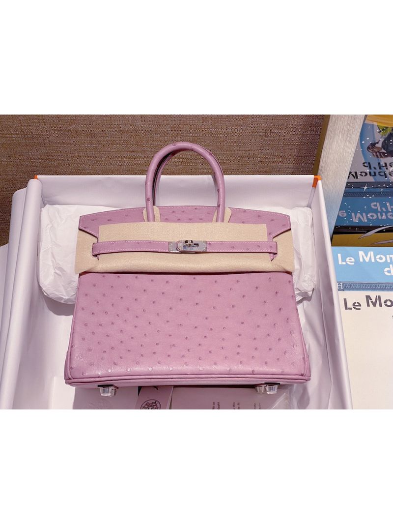 Hermes Birkin Ostrich Leather in Glycerin