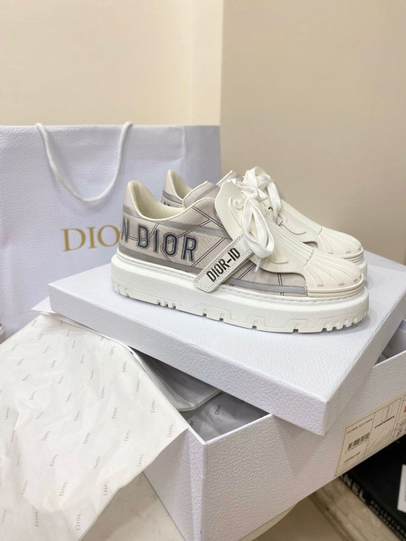 Dior -ID Sneaker Gray Reflective Technical Fabric KCK309