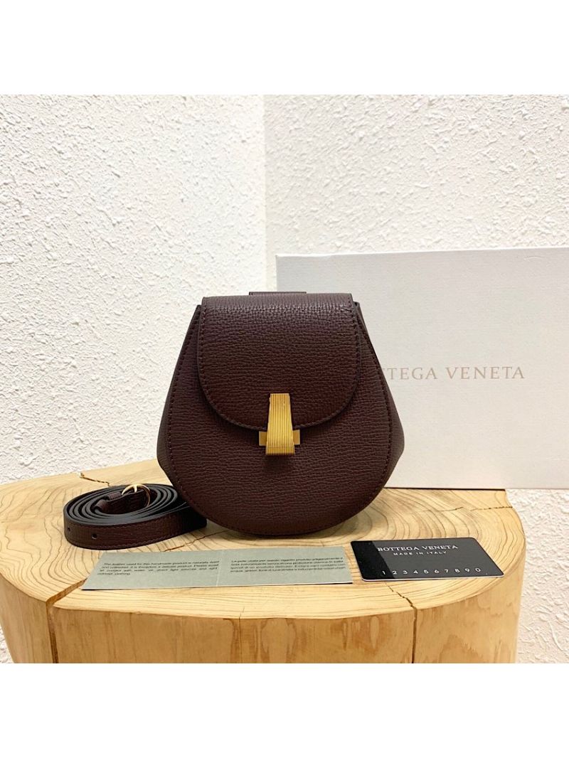 Bottega Veneta Rounded Belt Bag 576643 Burgundy