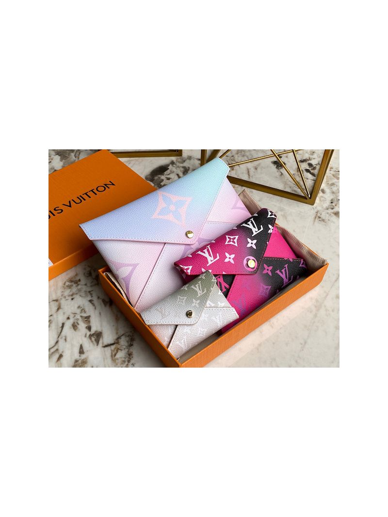 Louis Vuitton LV Spring Special Edition Kirigami Pochette 3 Envelopes M81271 Pastel
