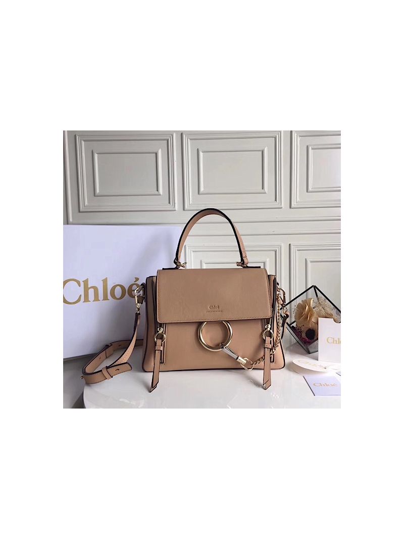 Chloe Faye Day Double Carry Bag Blush Nude