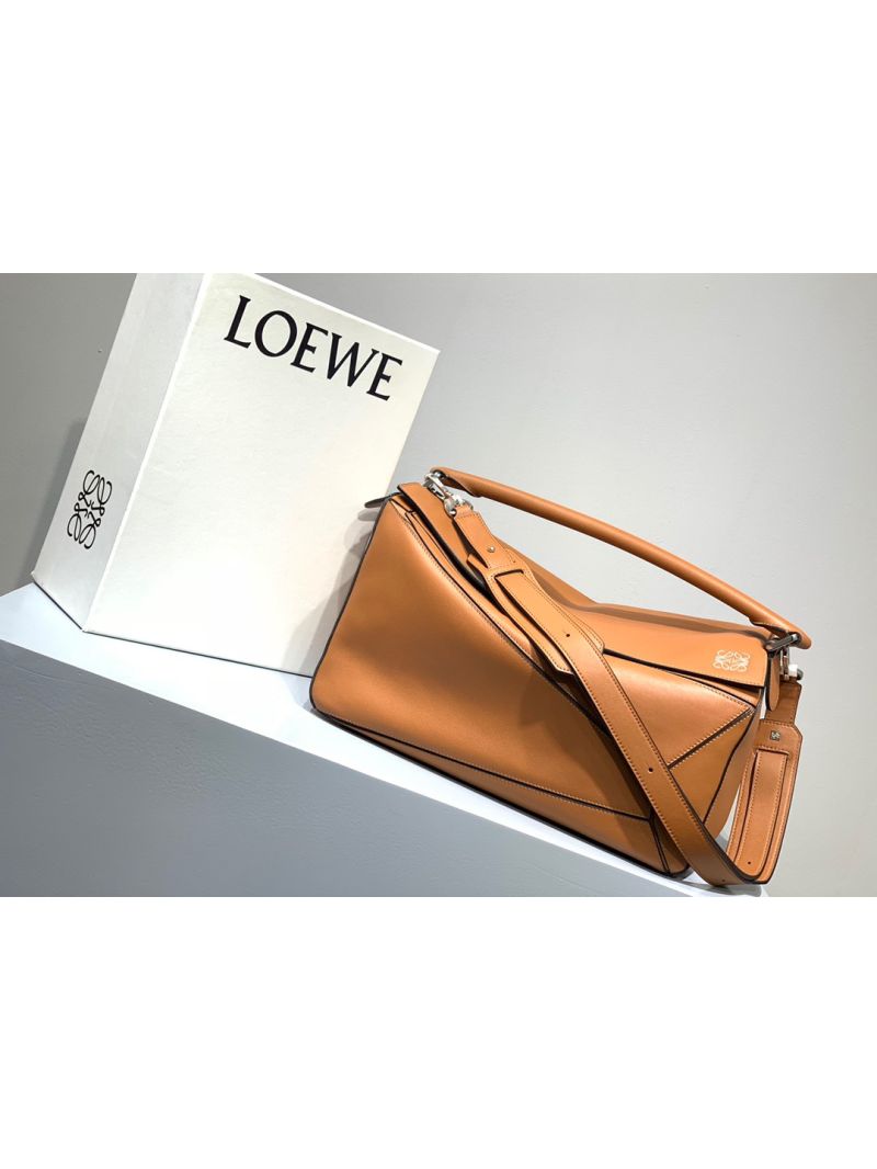 Loewe Puzzle Large Bag 66003 Tan