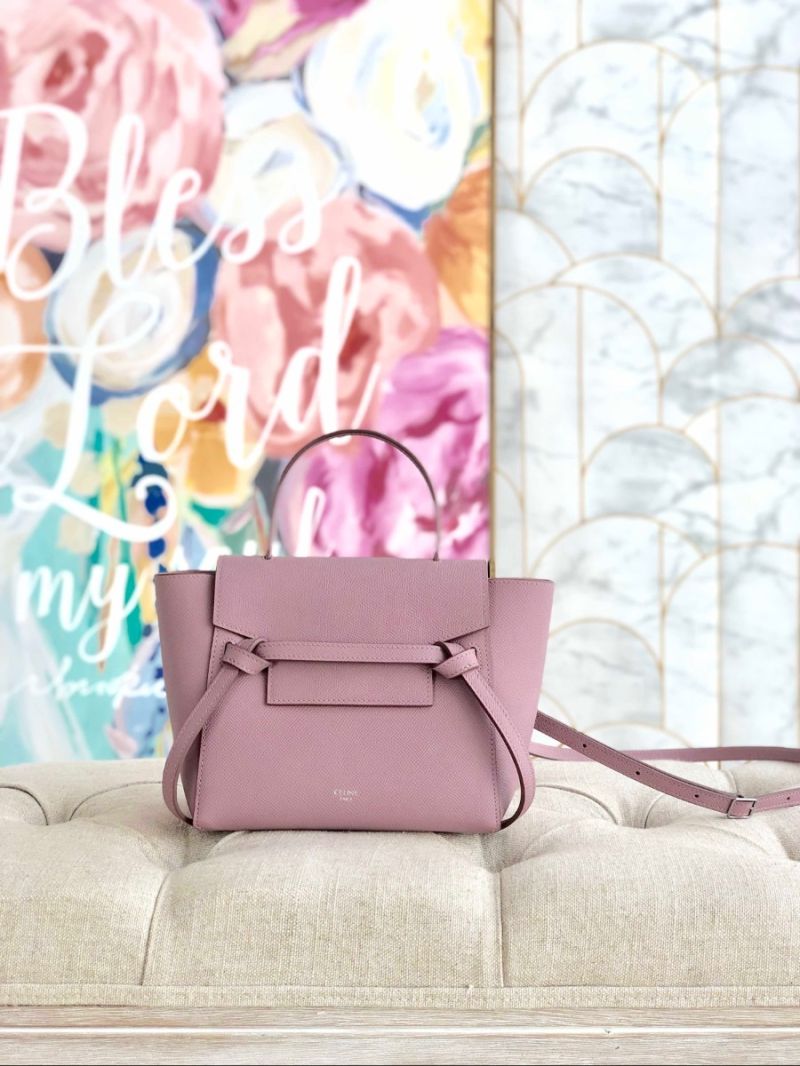 Celine Nano Belt Bag Lavender Grained Calfskin 185003