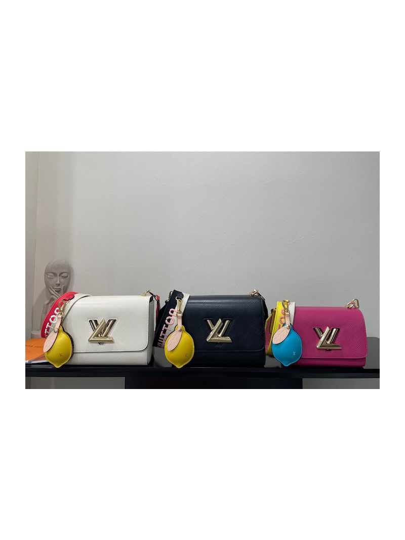 Louis Vuitton LV Twist PM Epi Leather M20693 with Lemon Charm Pink