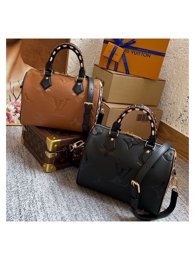 Louis Vuitton LV Speedy Bandoulière 25 M58524 Caramel