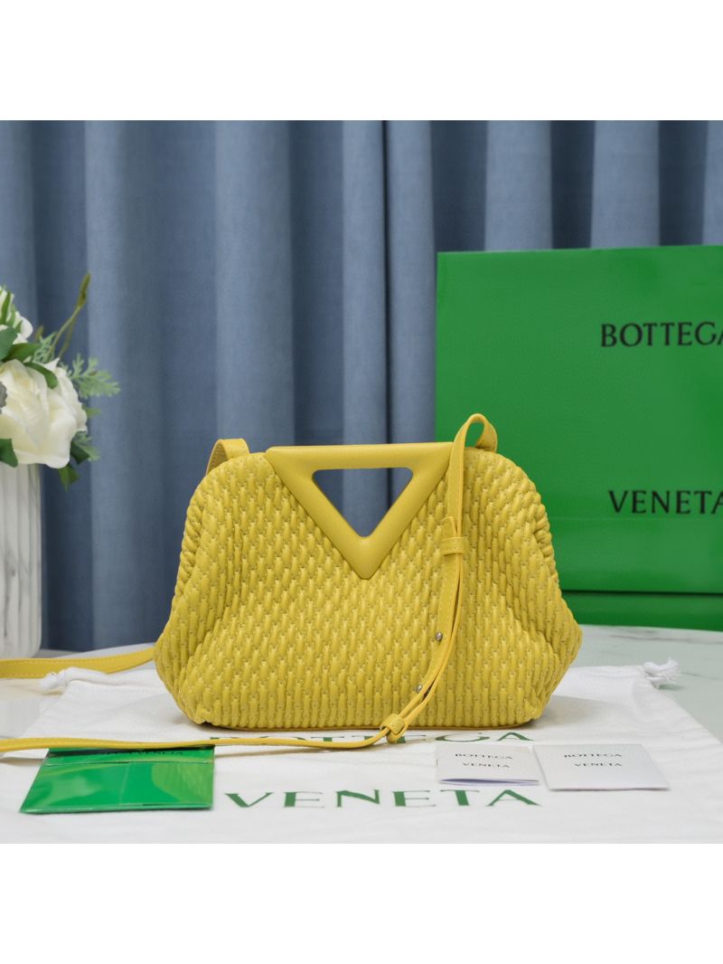 Bottega Veneta BV Point Losange Quilted Leather Top Handle Bag 661986 Bettercup